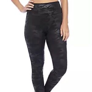 LIKE NEW ⭐️ Spanx Faux Leather Camo Leggings | Sz Medium